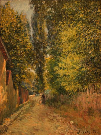 Umgebung von Louveciennes von Alfred Sisley